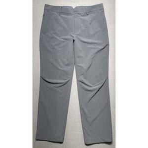 Nike Tiger Woods Adaptive Fit Flex Golf Pants Mens 34x30 Gray Performance Swoosh